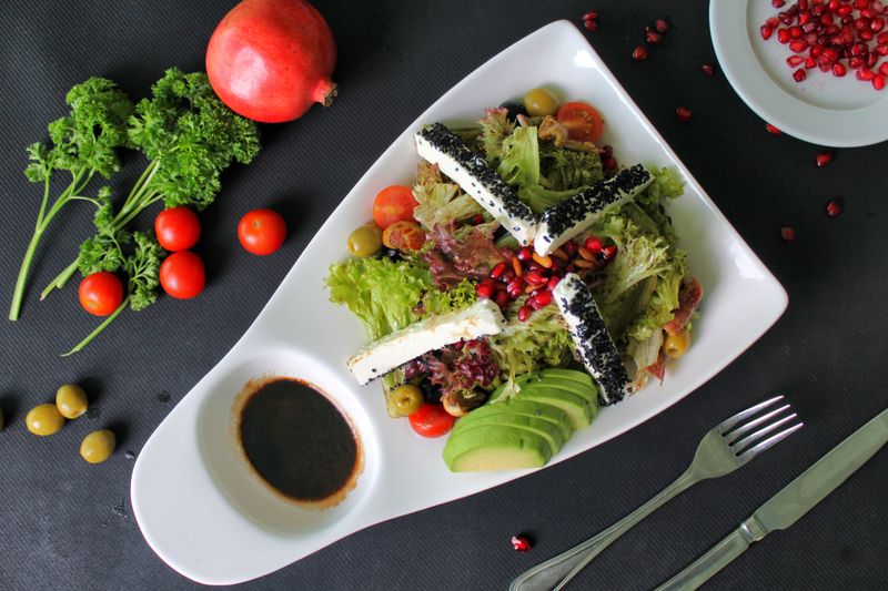 Mediterranean salad from pizza luce menu